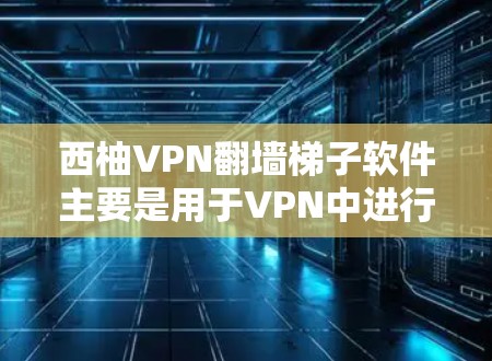 西柚VPN翻墙梯子软件主要是用于VPN中进行翻墙的操作。这些软件通常被称为翻墙梯子或翻墙工具。它们可以帮助用户在访问网络时避开VPN的限制，实现真正的VPN体验。以下是几个常用的免费软件