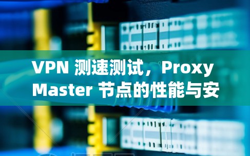 VPN 测速测试，Proxy Master 节点的性能与安全评估