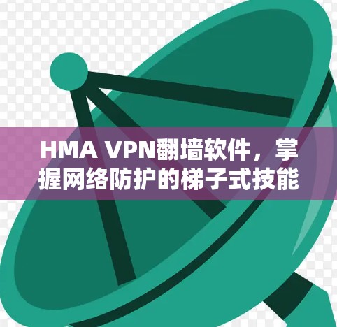 HMA VPN翻墙软件，掌握网络防护的梯子式技能