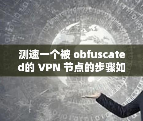 测速一个被 obfuscated的 VPN 节点的步骤如下