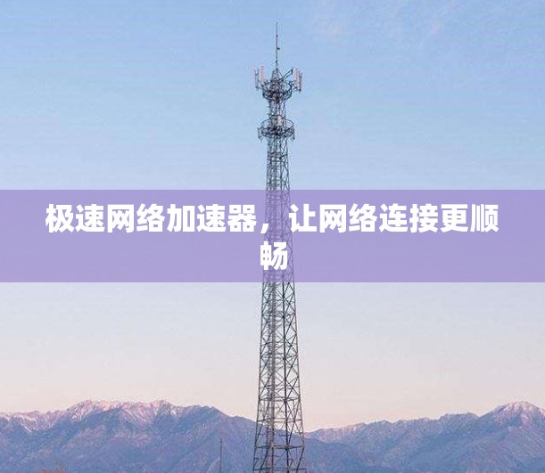 极速网络加速器,让网络连接更顺畅