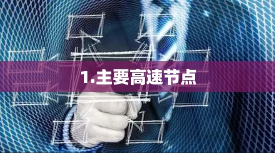 1.主要高速节点