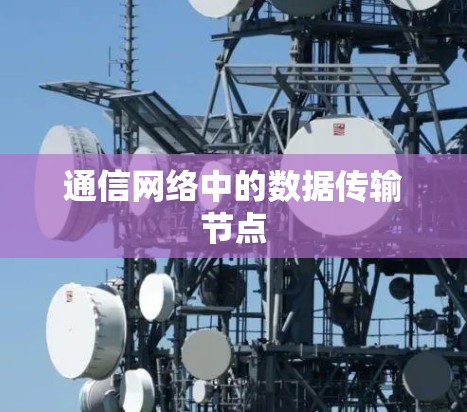 通信网络中的数据传输节点